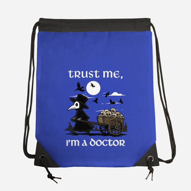 Trust Me I'm A Doctor-None-Drawstring-Bag-GoshWow