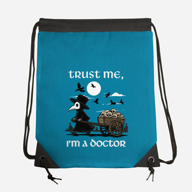 Trust Me I'm A Doctor-None-Drawstring-Bag-GoshWow