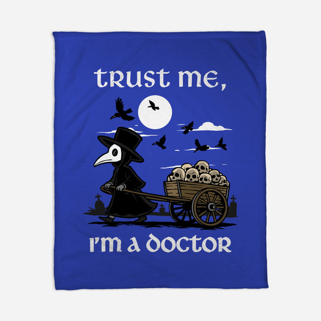 Trust Me I'm A Doctor-None-Fleece-Blanket-GoshWow