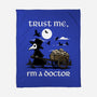 Trust Me I'm A Doctor-None-Fleece-Blanket-GoshWow