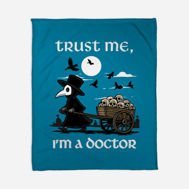 Trust Me I'm A Doctor-None-Fleece-Blanket-GoshWow