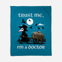 Trust Me I'm A Doctor-None-Fleece-Blanket-GoshWow