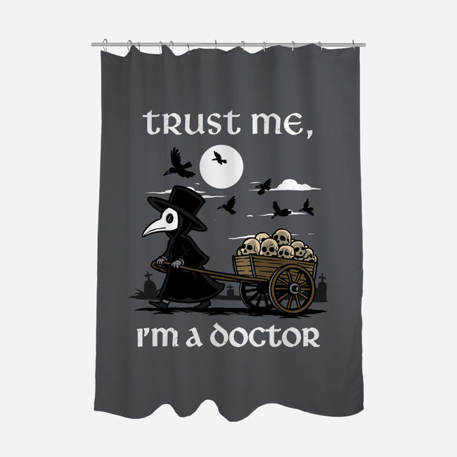 Trust Me I'm A Doctor-None-Polyester-Shower Curtain-GoshWow