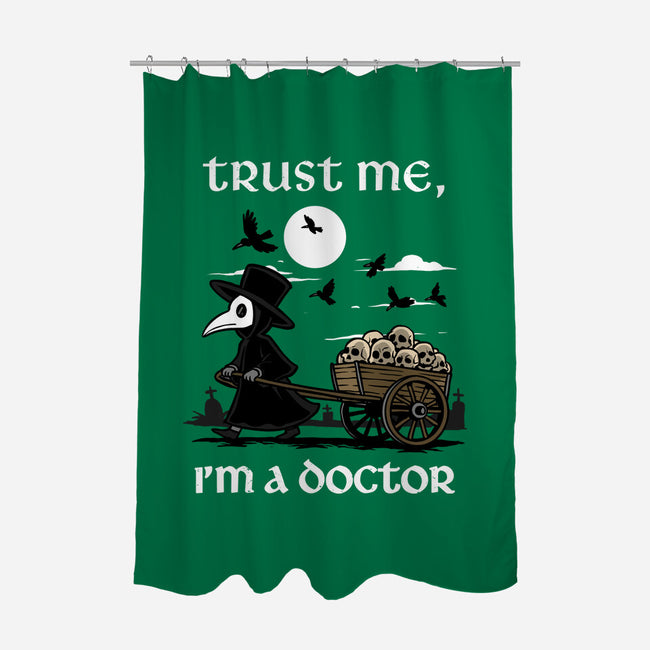 Trust Me I'm A Doctor-None-Polyester-Shower Curtain-GoshWow