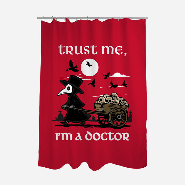 Trust Me I'm A Doctor-None-Polyester-Shower Curtain-GoshWow