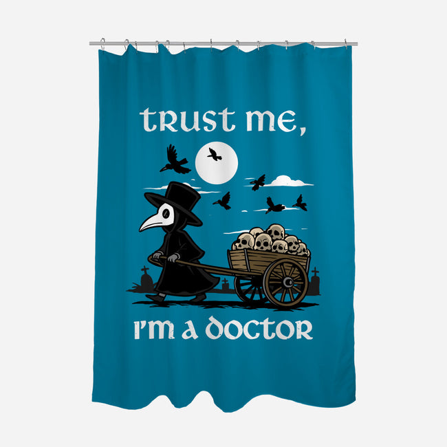 Trust Me I'm A Doctor-None-Polyester-Shower Curtain-GoshWow