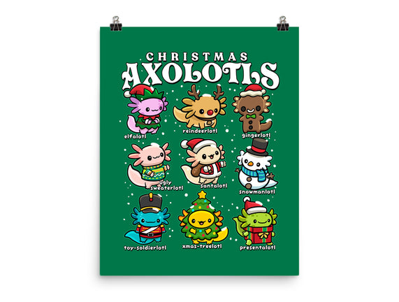 Christmas Axolotls