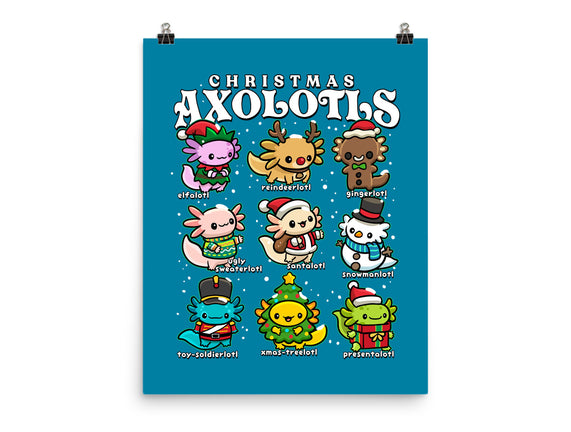 Christmas Axolotls