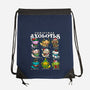 Christmas Axolotls-None-Drawstring-Bag-GoshWow