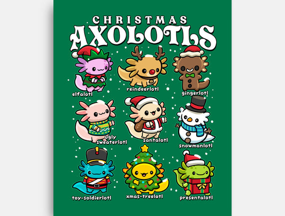 Christmas Axolotls