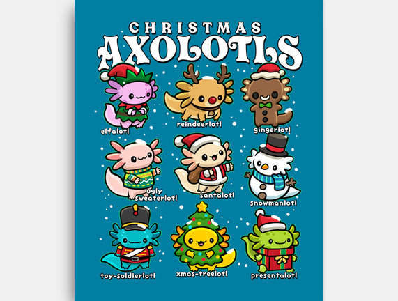 Christmas Axolotls