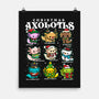 Christmas Axolotls-None-Matte-Poster-GoshWow