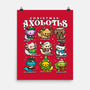 Christmas Axolotls-None-Matte-Poster-GoshWow
