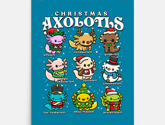 Christmas Axolotls