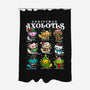Christmas Axolotls-None-Polyester-Shower Curtain-GoshWow