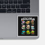 Christmas Axolotls-None-Glossy-Sticker-GoshWow