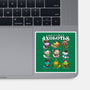 Christmas Axolotls-None-Glossy-Sticker-GoshWow