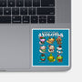 Christmas Axolotls-None-Glossy-Sticker-GoshWow