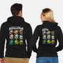 Christmas Axolotls-Unisex-Zip-Up-Sweatshirt-GoshWow