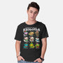 Christmas Axolotls-Mens-Basic-Tee-GoshWow