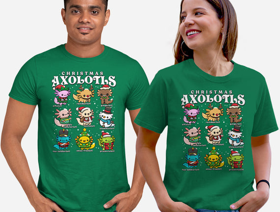 Christmas Axolotls
