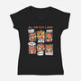 The Fox I Give-Womens-V-Neck-Tee-GoshWow