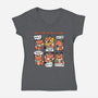 The Fox I Give-Womens-V-Neck-Tee-GoshWow
