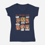 The Fox I Give-Womens-V-Neck-Tee-GoshWow