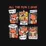 The Fox I Give-None-Adjustable Tote-Bag-GoshWow