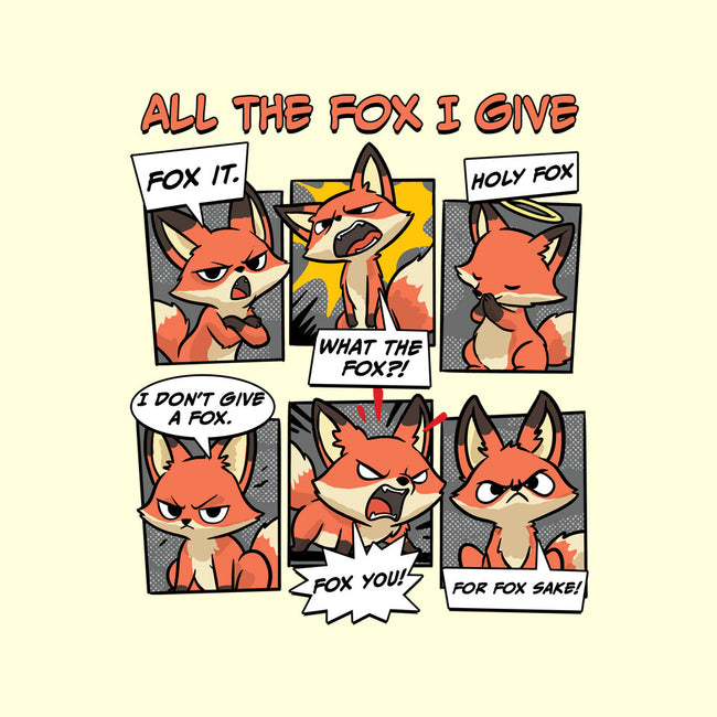 The Fox I Give-None-Adjustable Tote-Bag-GoshWow