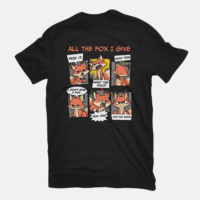 The Fox I Give-Womens-Fitted-Tee-GoshWow
