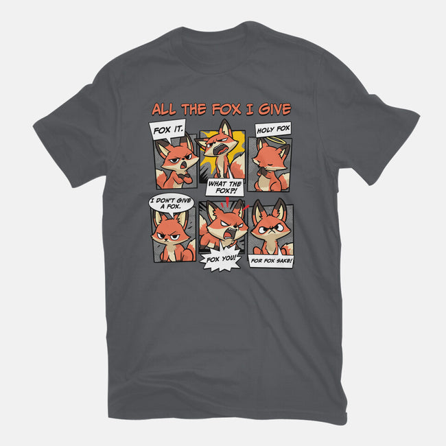 The Fox I Give-Womens-Fitted-Tee-GoshWow