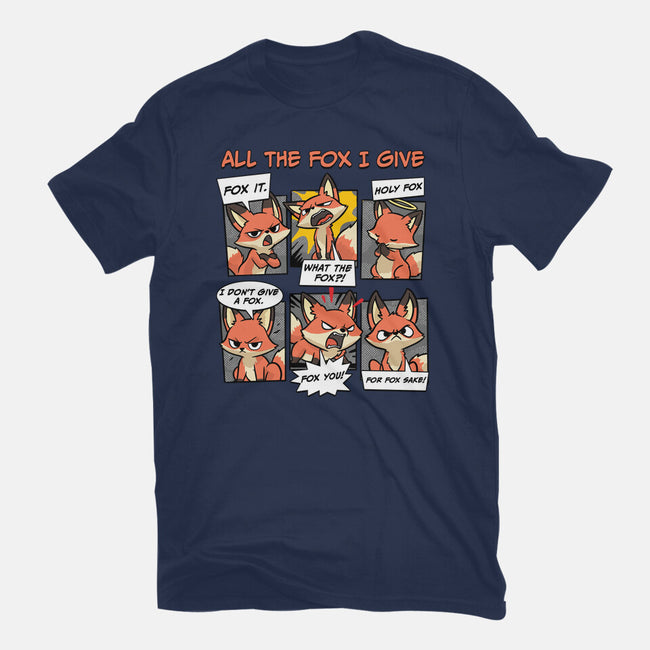 The Fox I Give-Womens-Fitted-Tee-GoshWow