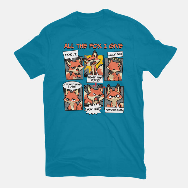 The Fox I Give-Womens-Fitted-Tee-GoshWow