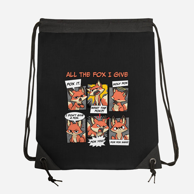 The Fox I Give-None-Drawstring-Bag-GoshWow