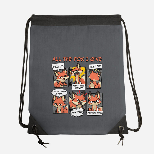 The Fox I Give-None-Drawstring-Bag-GoshWow
