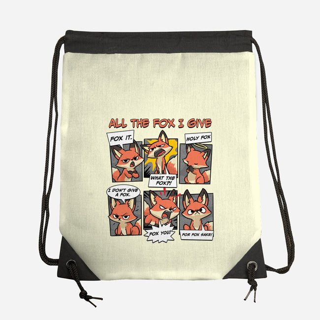 The Fox I Give-None-Drawstring-Bag-GoshWow
