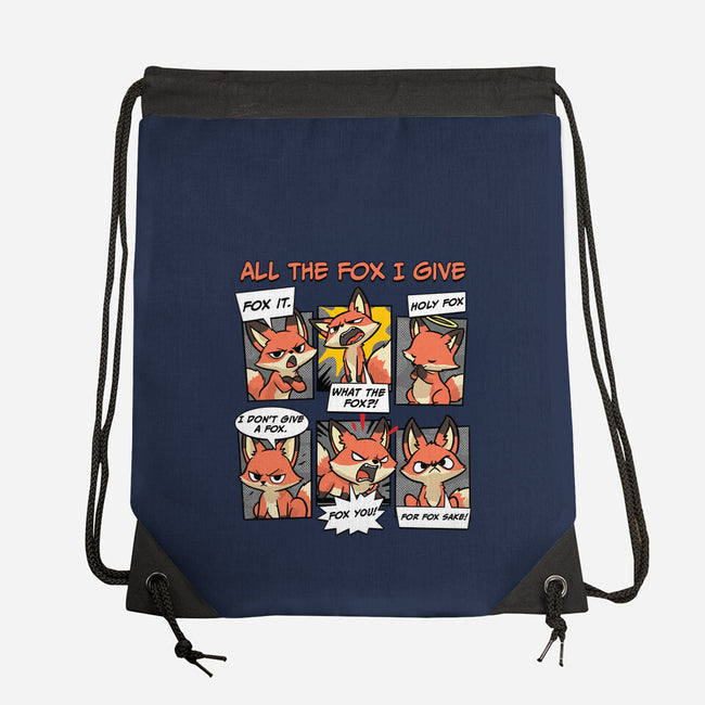 The Fox I Give-None-Drawstring-Bag-GoshWow