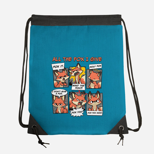The Fox I Give-None-Drawstring-Bag-GoshWow