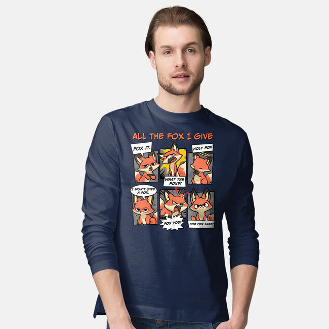 The Fox I Give-Mens-Long Sleeved-Tee-GoshWow
