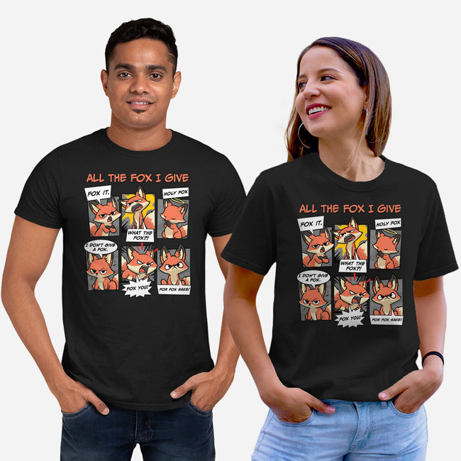 The Fox I Give-Unisex-Basic-Tee-GoshWow