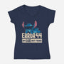 Care Not Found-Womens-V-Neck-Tee-turborat14