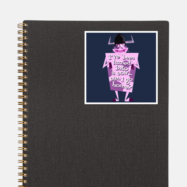 You’re Excused-None-Glossy-Sticker-DrawnByBryan