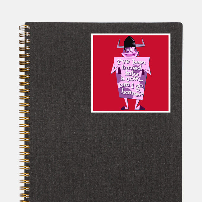 You’re Excused-None-Glossy-Sticker-DrawnByBryan