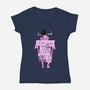 You’re Excused-Womens-V-Neck-Tee-DrawnByBryan