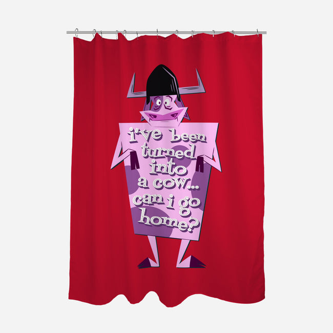 You’re Excused-None-Polyester-Shower Curtain-DrawnByBryan