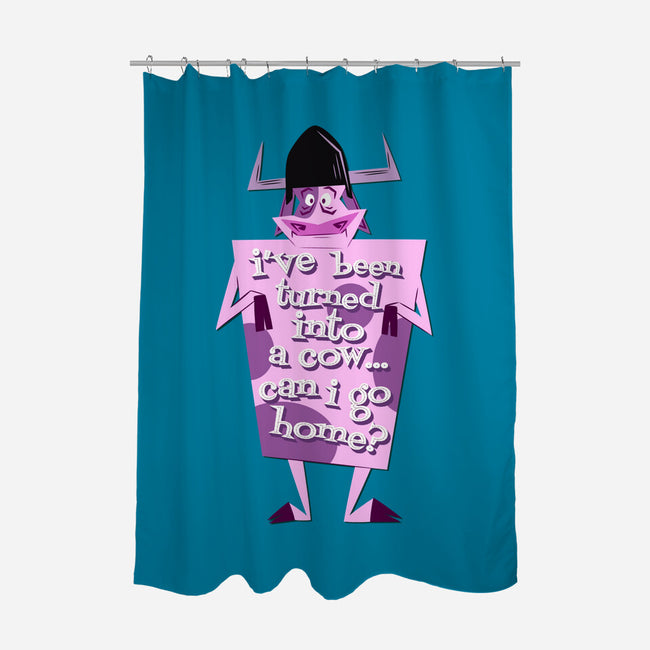 You’re Excused-None-Polyester-Shower Curtain-DrawnByBryan