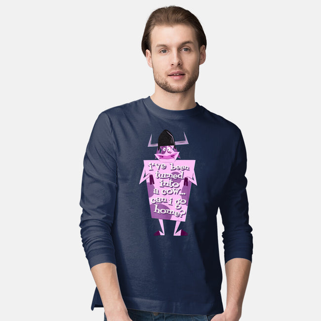 You’re Excused-Mens-Long Sleeved-Tee-DrawnByBryan