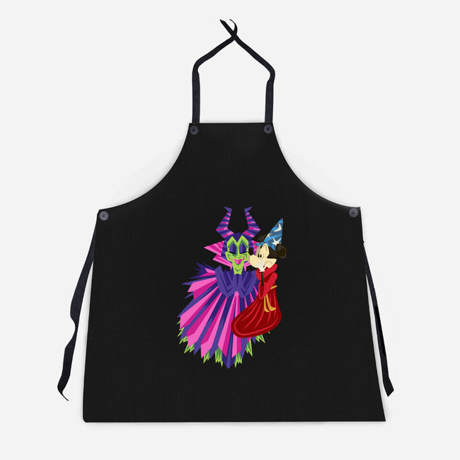 Some Imagination Huh-Unisex-Kitchen-Apron-DrawnByBryan