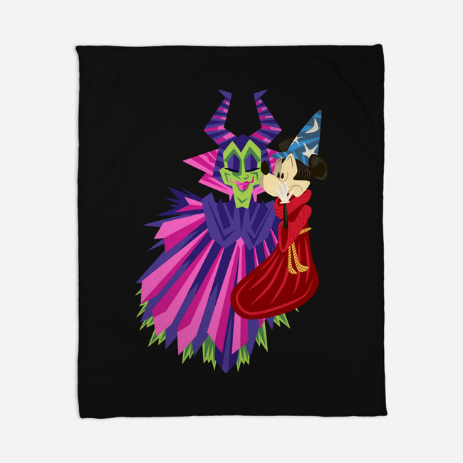 Some Imagination Huh-None-Fleece-Blanket-DrawnByBryan